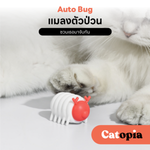 [🚚 พร้อมส่ง] ของเล่นแมวอัตโนมัติ แมลงอัตโนมัติ mewoofun แมลงออโต้ ของเล่นล่อแมว