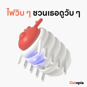 [🚚 พร้อมส่ง] ของเล่นแมวอัตโนมัติ แมลงอัตโนมัติ mewoofun แมลงออโต้ ของเล่นล่อแมว - Image 5