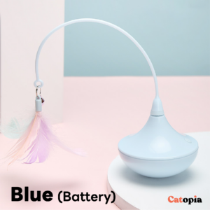 ขนนกไม้ตกแมวอัตโนมัติ แมวรักแมวหลง Smart Water-Drop Tumbler ของเล่นแมวอัตโนมัติ - Image 4